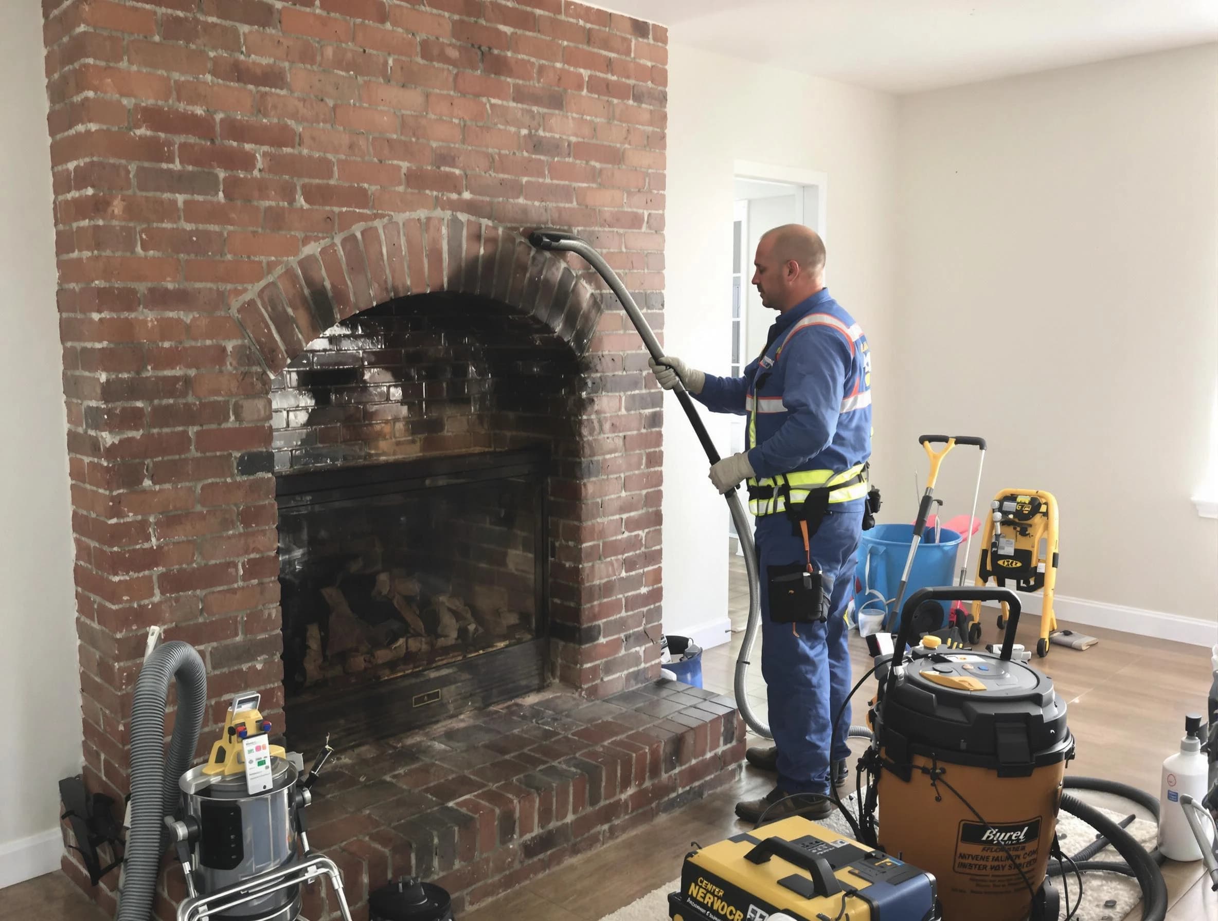 Lafayette Chimney Sweep expert performing detailed chimney sweep in Lafayette, TN