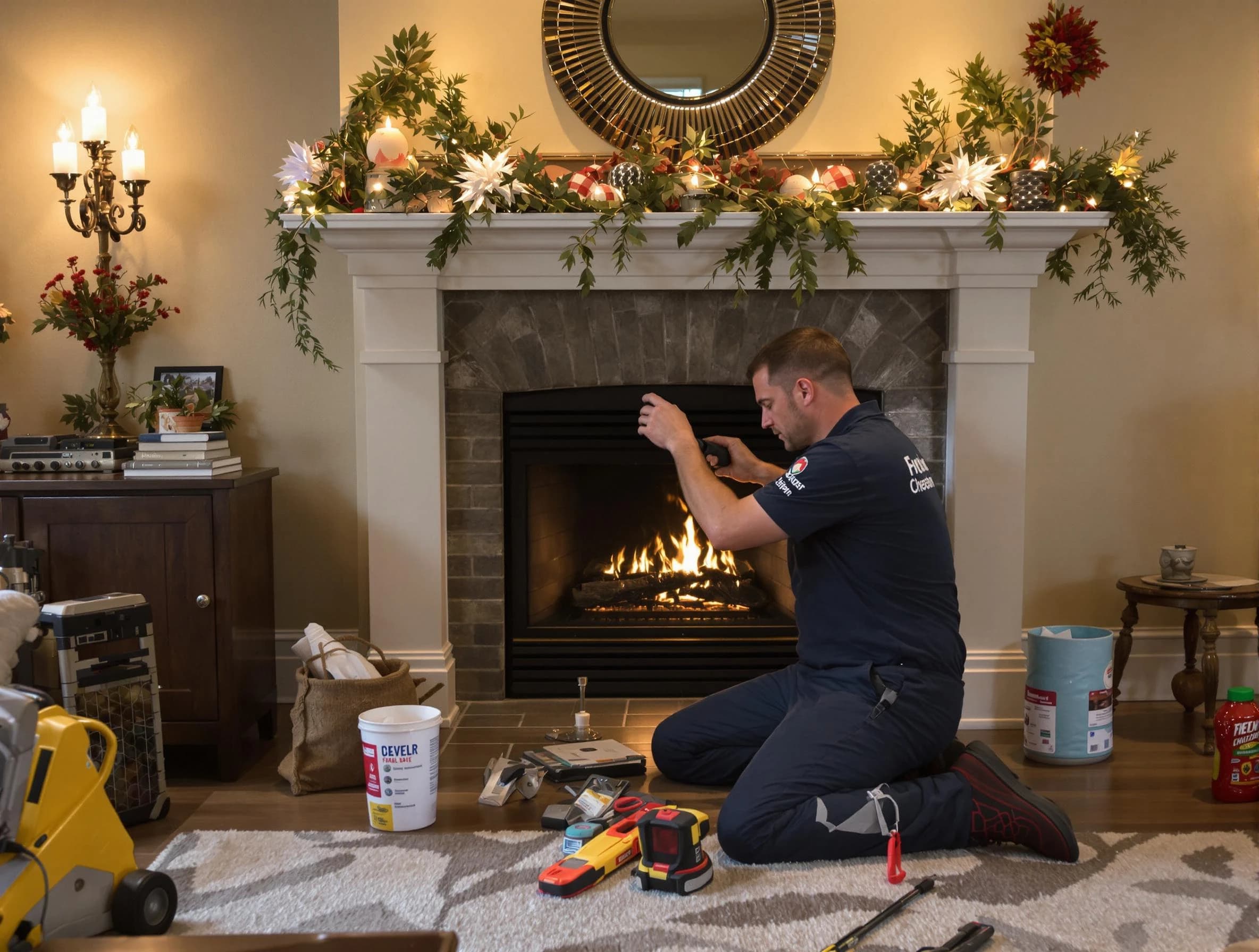 Lafayette Chimney Sweep offering fireplace maintenance services in Lafayette, TN