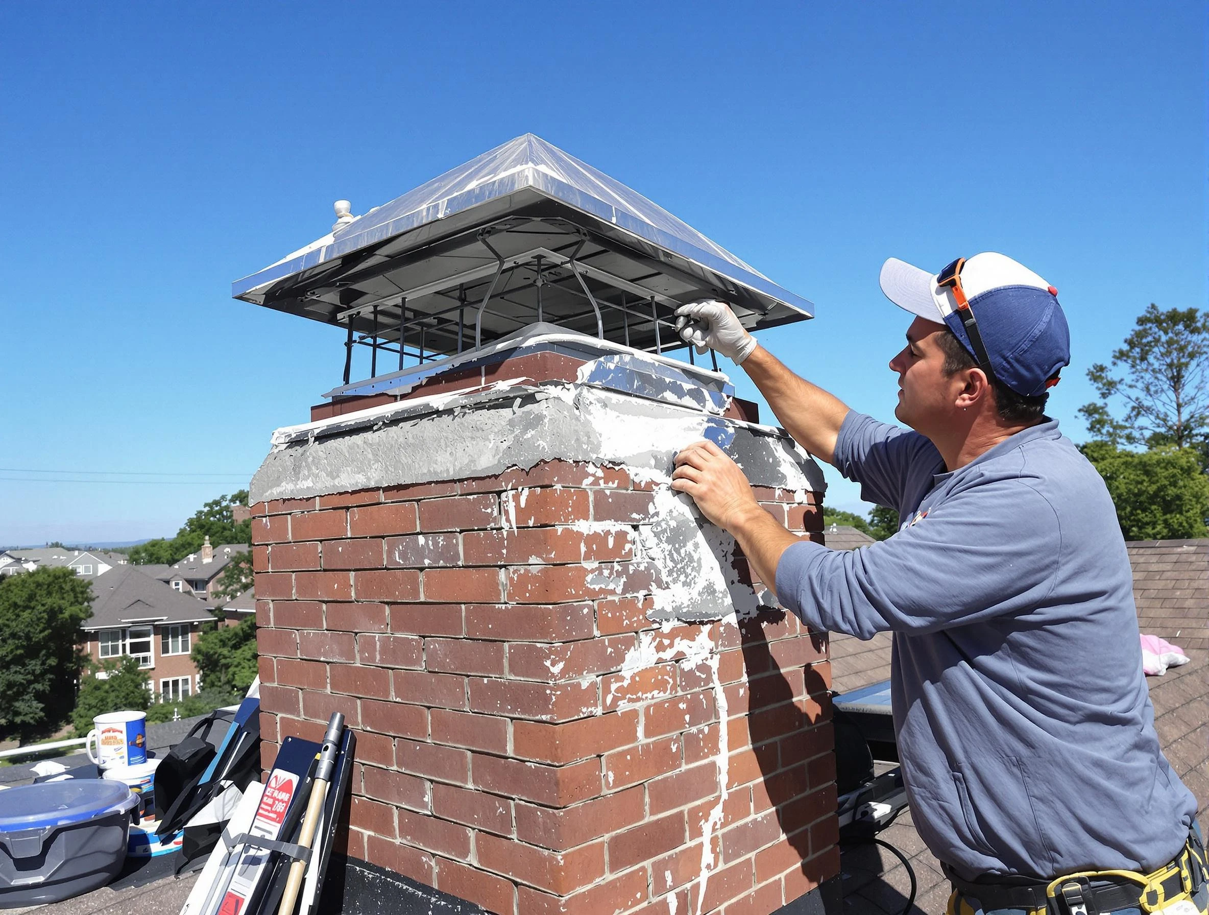 Chimney Crown Services in Lafayette