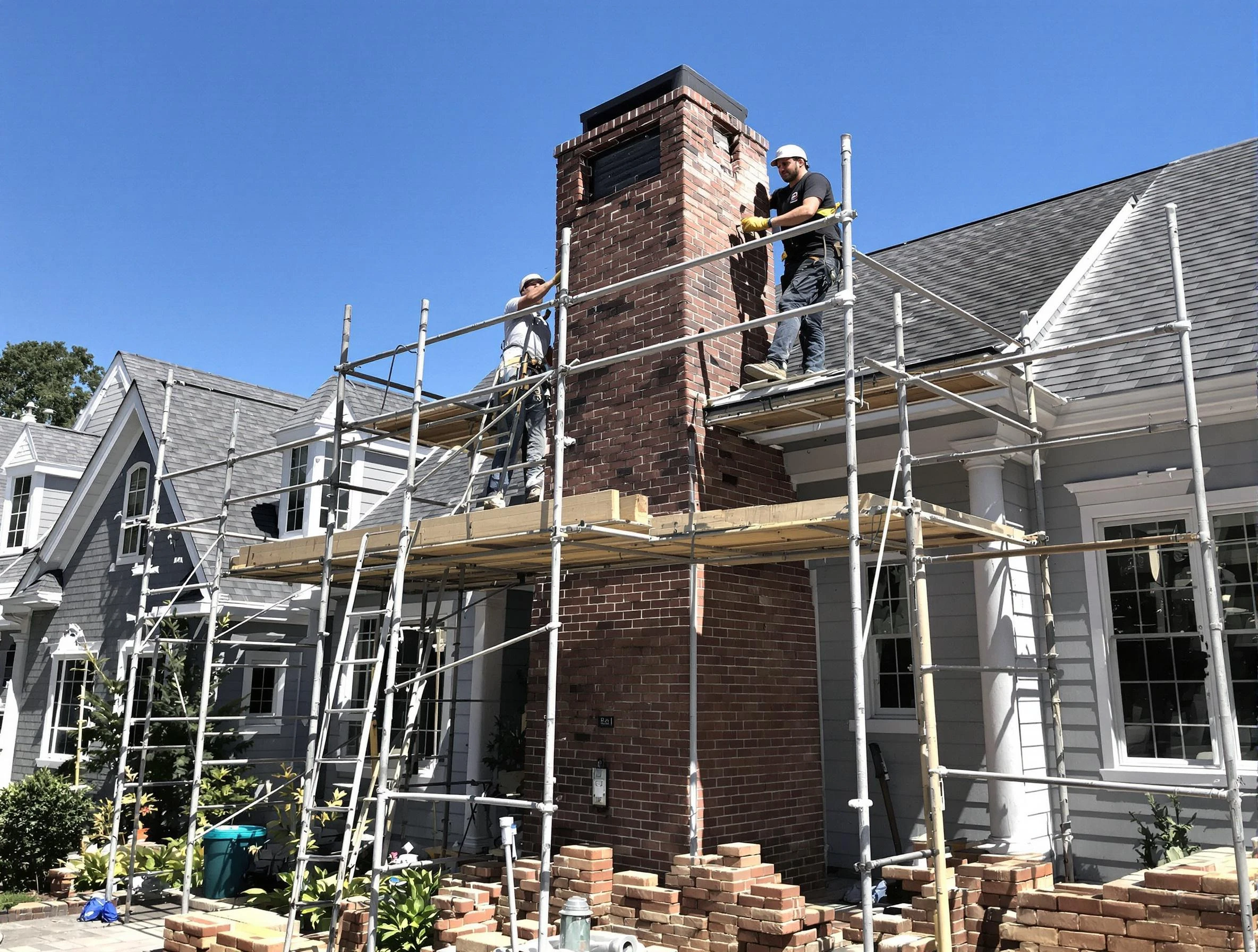 Chimney Rebuilding in Lafayette